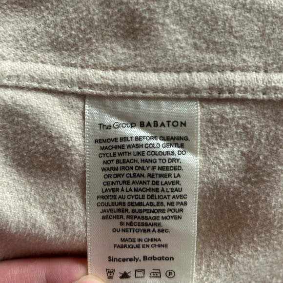 ARITZIA BABATON Belted Jacket - Picture 5 of 6